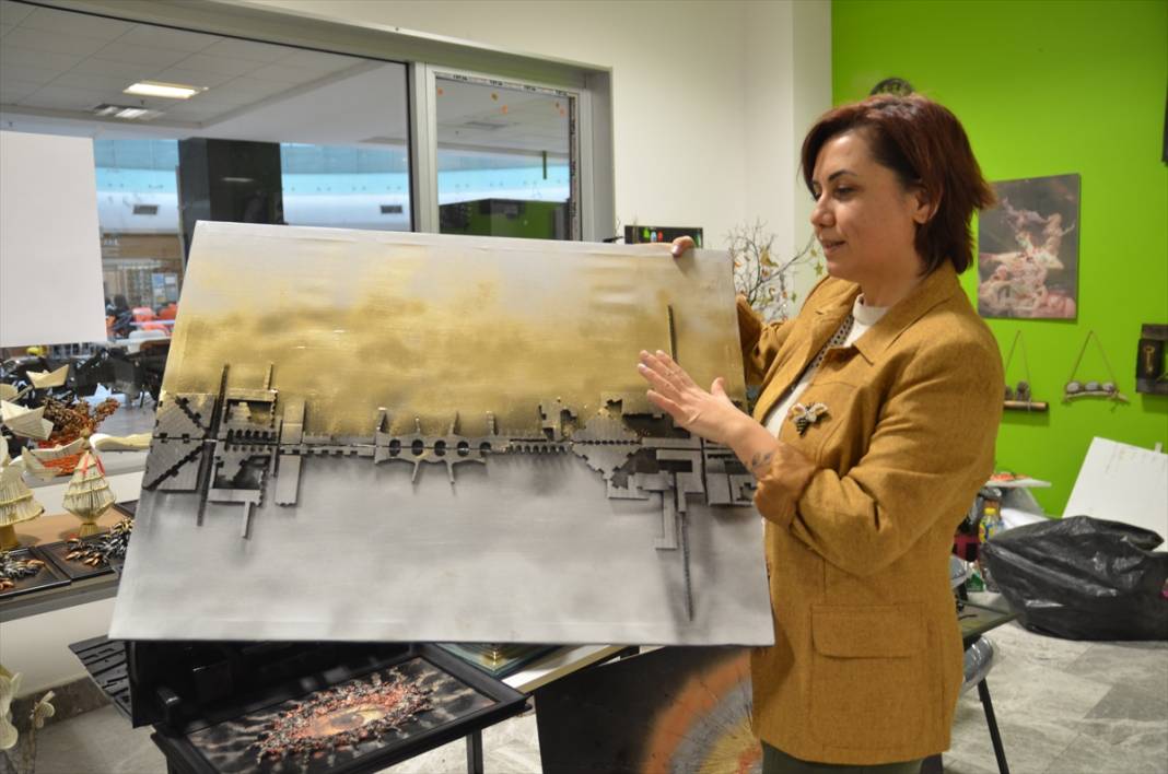 Konya'da her atık olmak istediği esere dönüşüyor 4